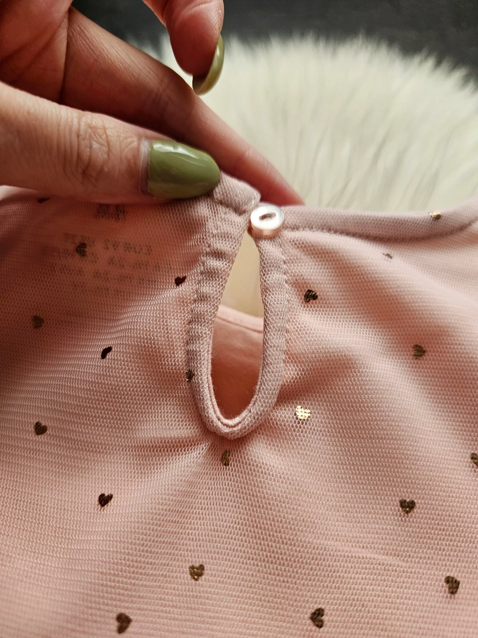 Vestido com folhos H&M novo - tamanho 92 – photo 7